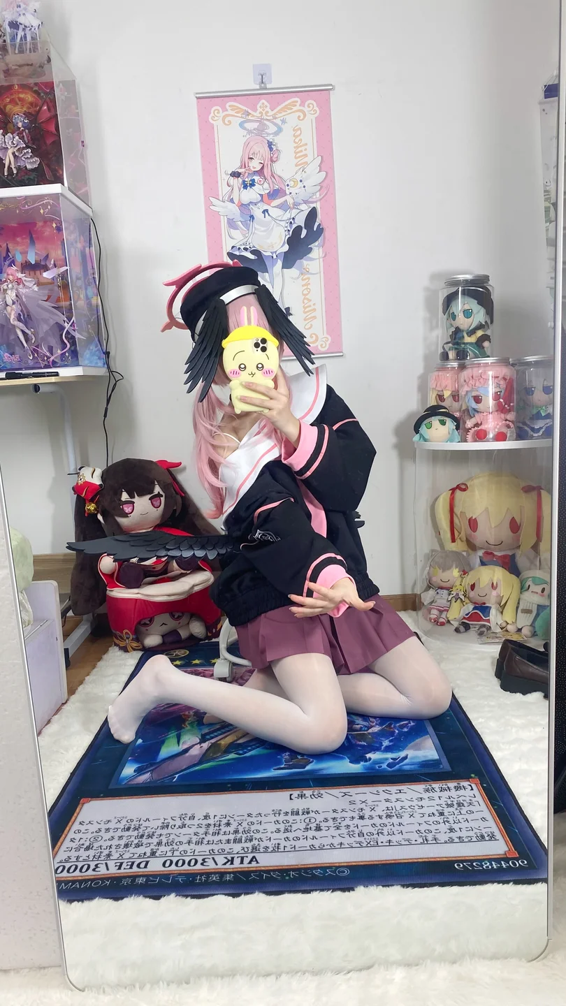 白栎Shirly - 蔚蓝档案·下江小春 [35P,7V-655MB] tg@simisebaisi 【丝足阁】006.webp